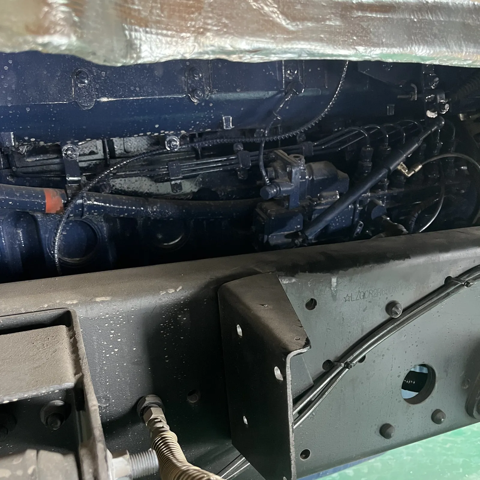 Used Shacman F3000 8x4 dump truck, engine or chassis